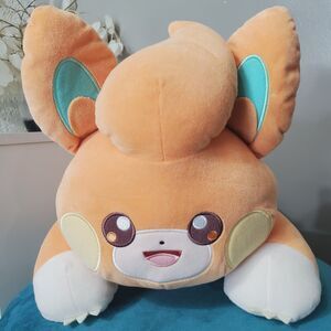 Pokemon Pawmi Glitter Candy Mechamofugu Plush Toy 14" Bandai Namco Tags